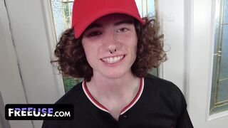 Megdugtam az edzőmet! szerencsés baseball játékos ingyenesen használja gigászi keblű milfjét!