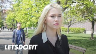Bombázó lengyel világos szőke Misha Cross leszívja a külföldi vastag fazt külföldön és jól meglovagolja