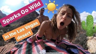 Kirándulás és vad kúrás nyilvánosan las vegas közelében