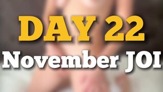 November legelső napja: kacér maszturbáció egy ellenállhatatlan milf-fel