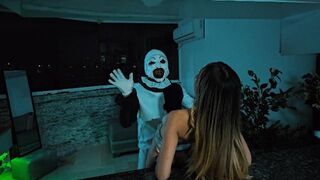 Horror éjszaka: szétkúrja natalia alvaradót halloweenkor